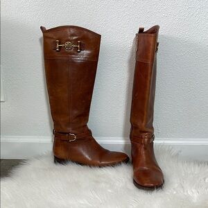 Tory Burch Brown Ankle Boots